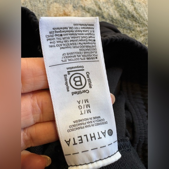 ATHLETA Forever Fleece High Rise Jogger, Women's Size medium tall FLAW - Picture 6 of 10